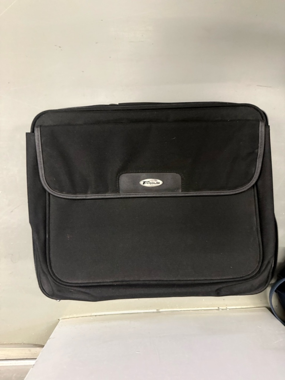 Targus Black Laptop Briefcase with Front Flap Pocket